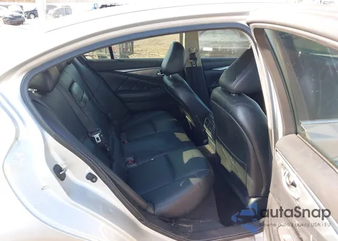 2017 Infiniti Q50 3.0T Premium z USA, uszkodzony, nr VIN JN1EV7AR1HM830491